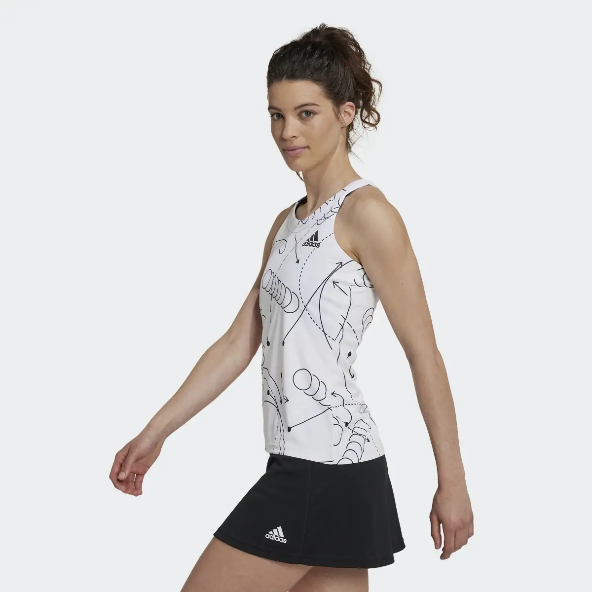 Adidas Club Tennis Graphic Tanktop. 3