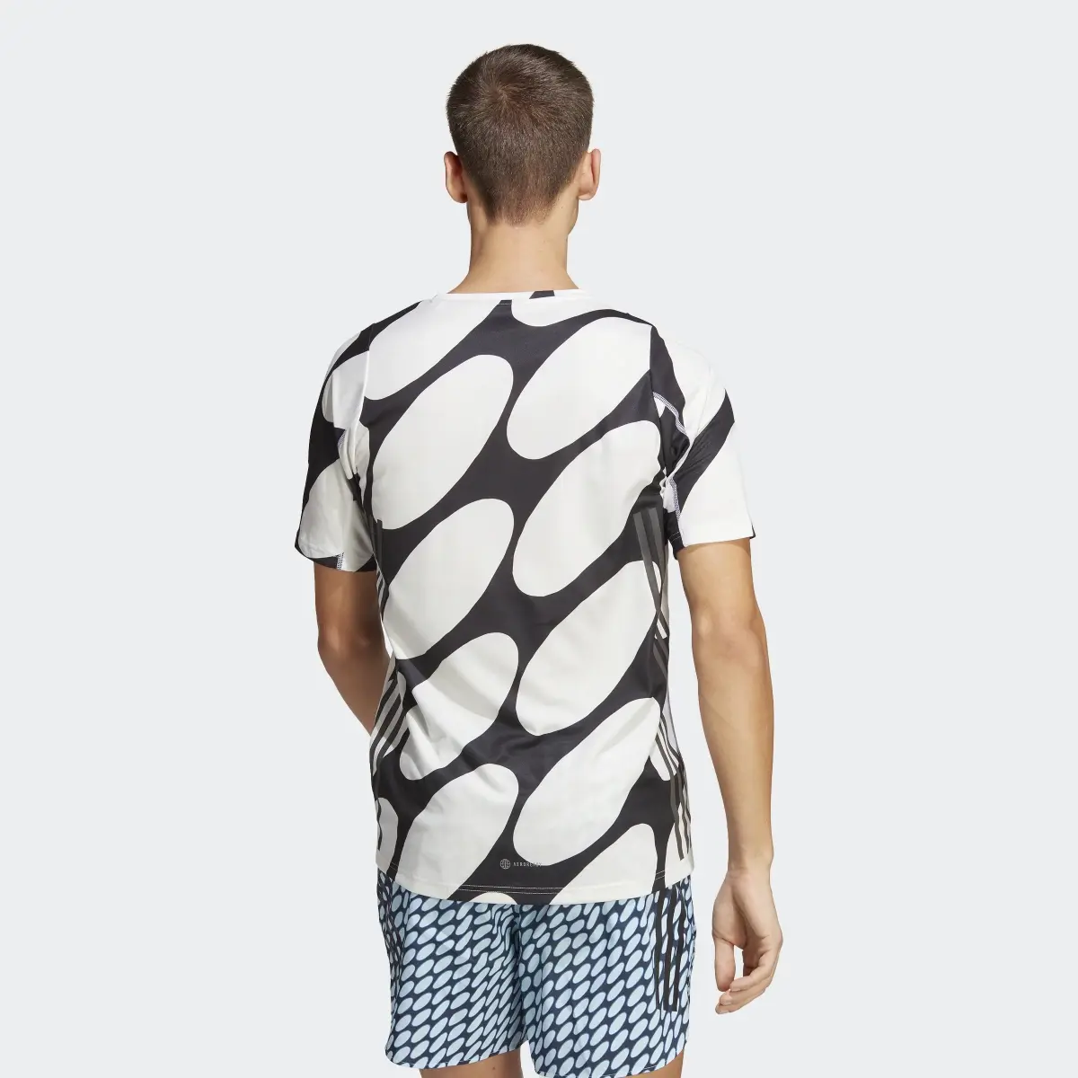 Adidas Playera Run Icons adidas x Marimekko 3 Franjas. 3