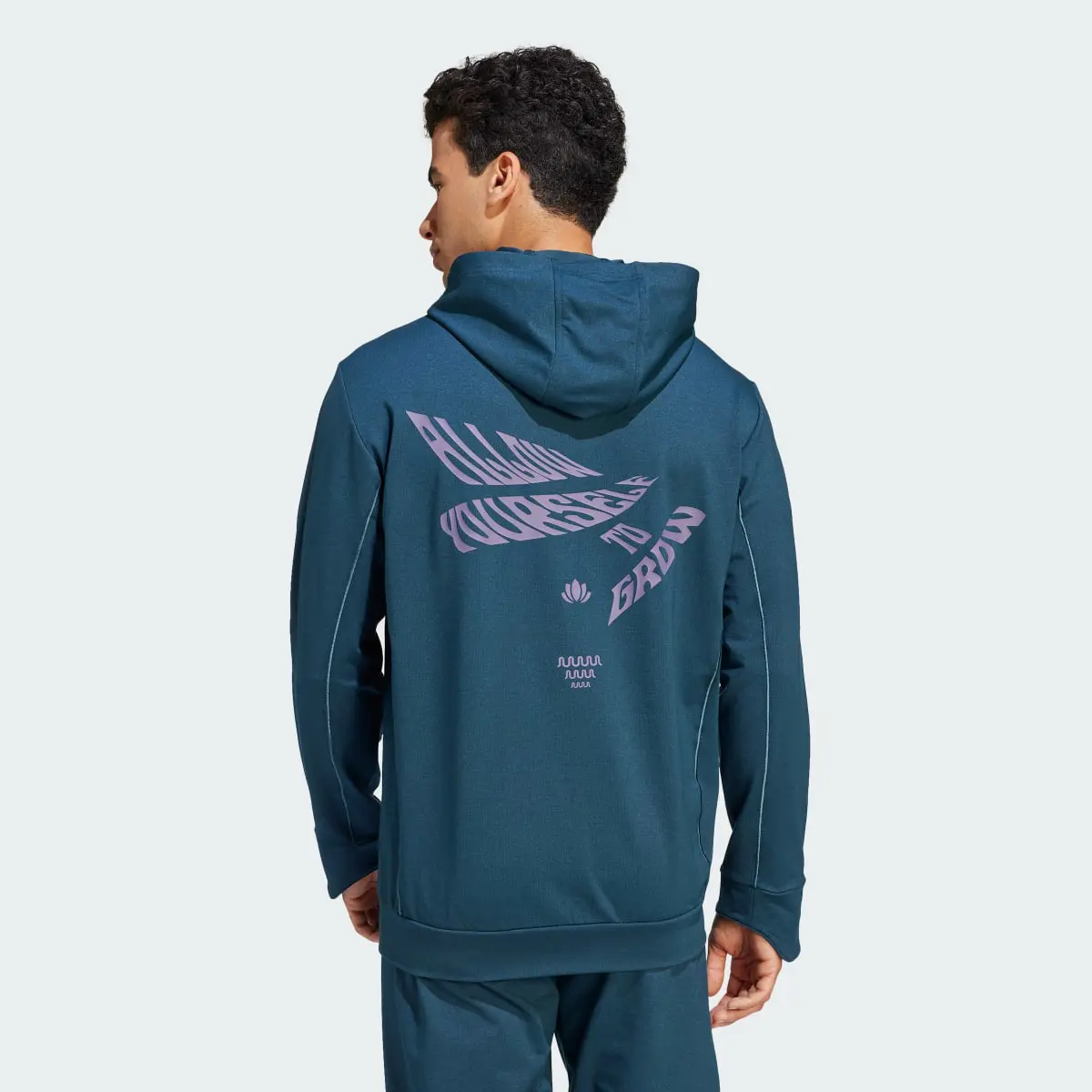 Adidas Yoga Training Hooded Sweatshirt. 3