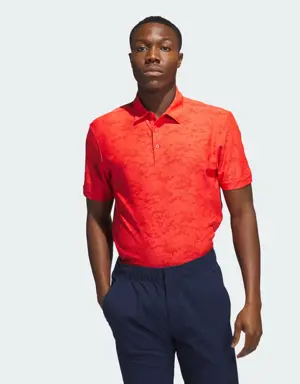 Playera Polo de Golf Jacquard Texturizada