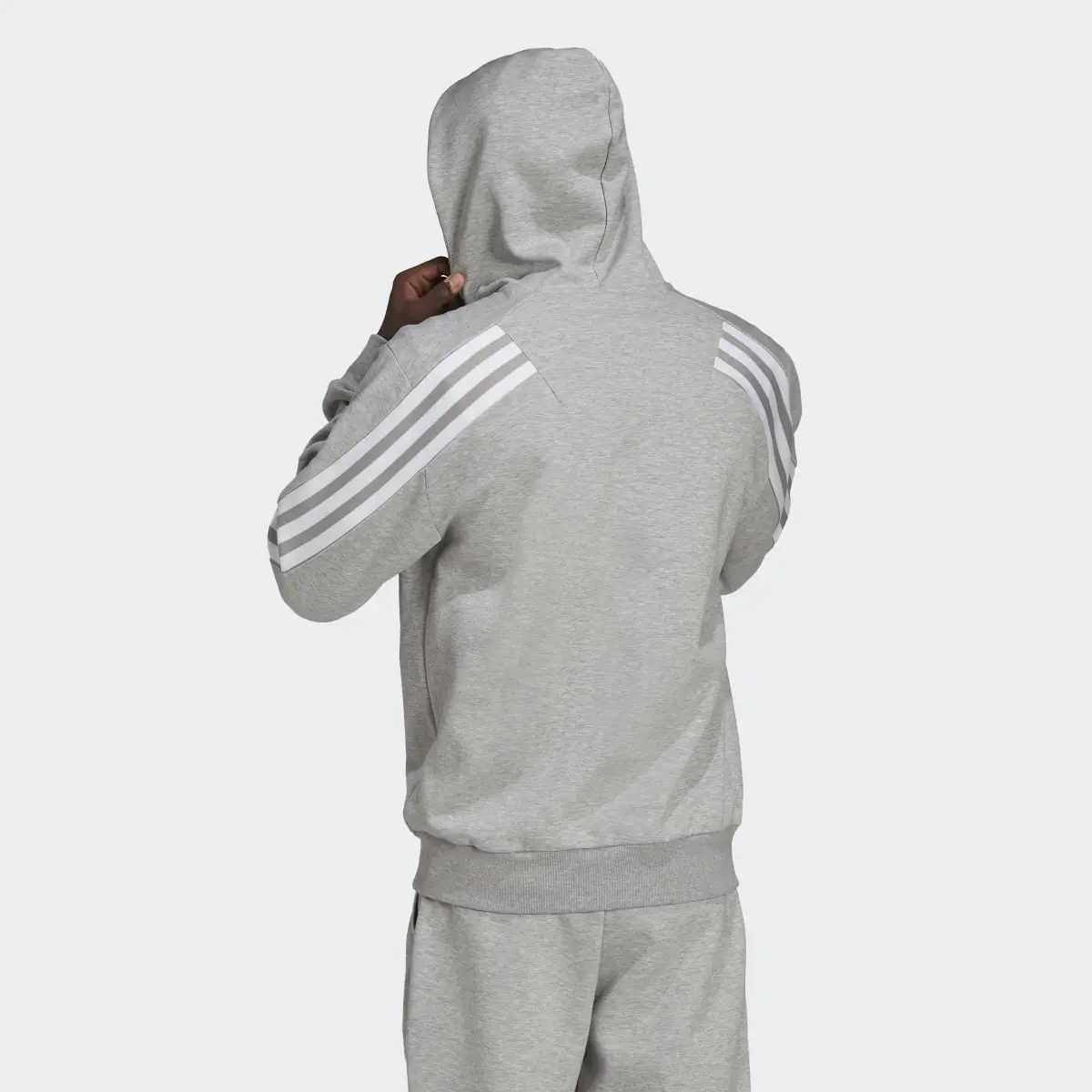 Adidas Future Icons 3-Stripes Full-Zip Hoodie. 3