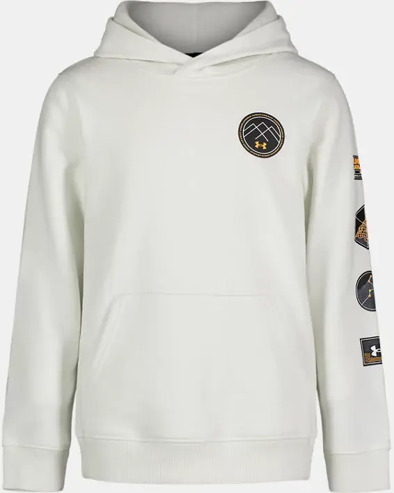 Under Armour Boys' UA Badge Hoodie. 1