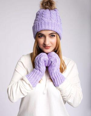 Purple - Cozy Lined Hat