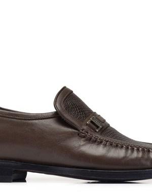 Kahverengi Rok Kösele Erkek Ayakkabı -10908-