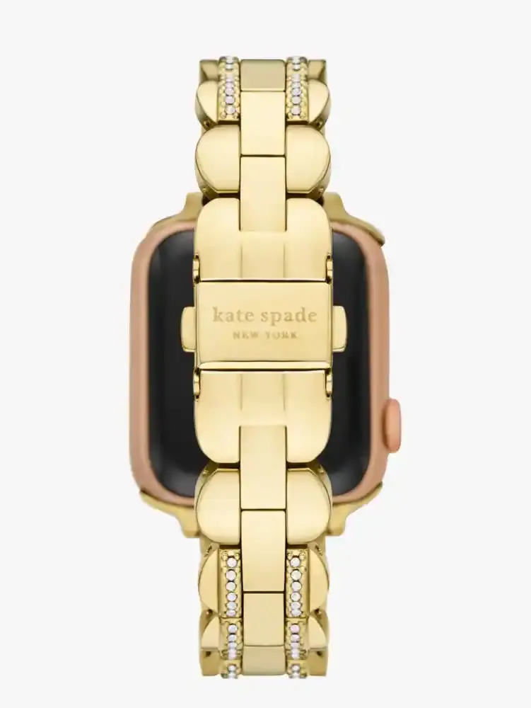 Kate Spade Gold Pavé Scallop Link 38/40mm Band For Apple Watch®. 3