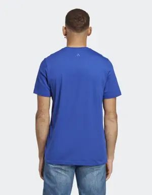 Adidas T-shirt Essentials Single Jersey Linear Embroidered Logo. 3 Adidas T-shirt Essentials Single Jersey Linear Embroidered Logo. 3