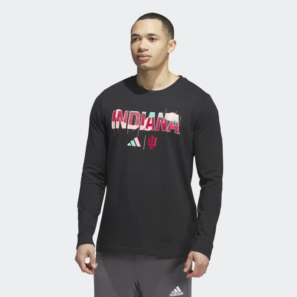 Adidas Hoosiers Long Sleeve Tee. 2