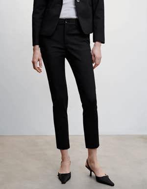Skinny suit trousers