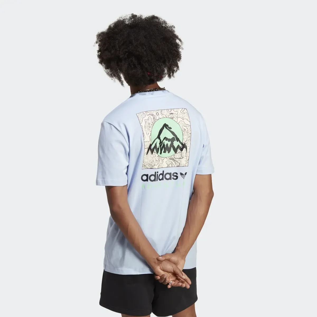 Adidas Adventure Mountain Back Tee. 3