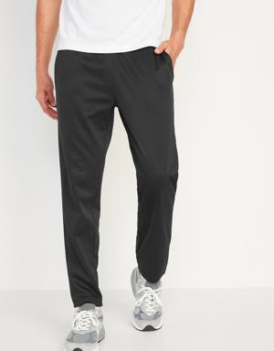 Go-Dry Tapered Performance Sweatpants for Men black