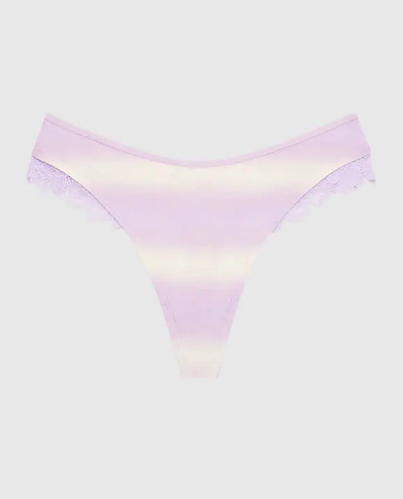 La Senza Ultrasoft Modal High Leg Thong Panty. 3