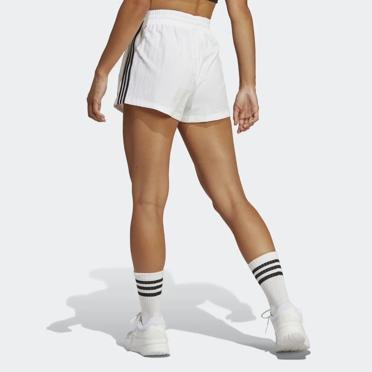 Adidas Essentials 3-Stripes Woven Shorts. 2