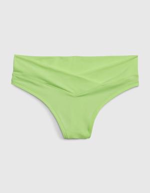 Breathe Crossover Thong green