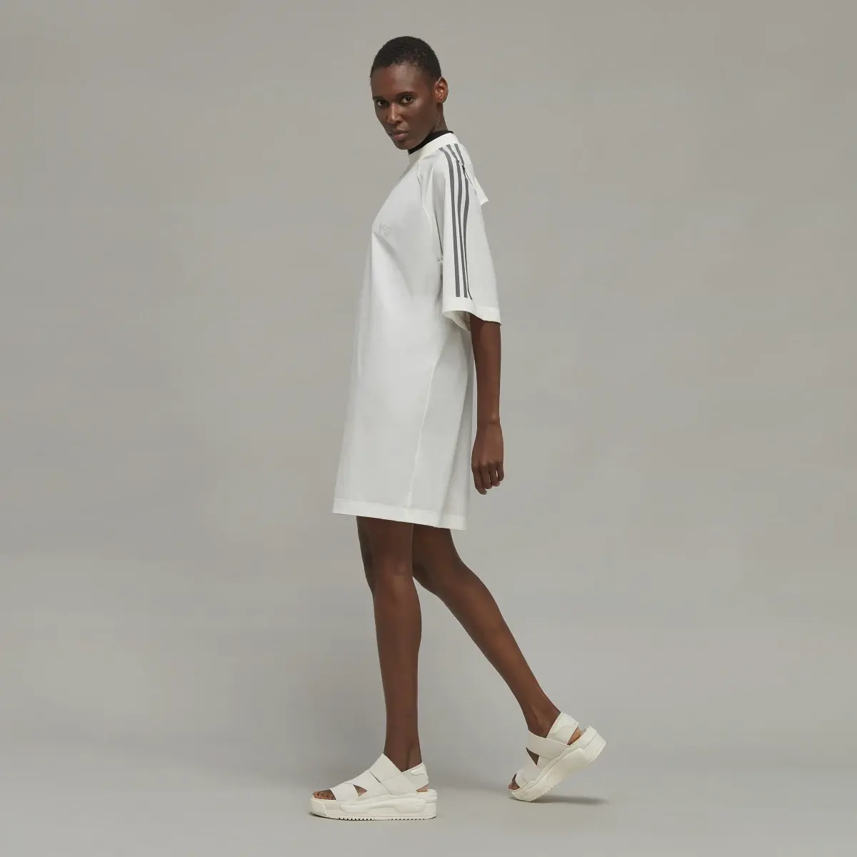 Adidas Y-3 3-Stripes Tee Dress. 2