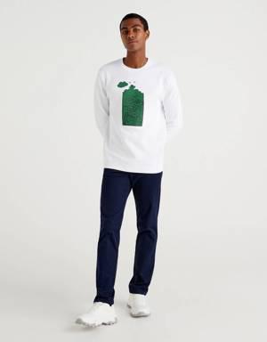 Erkek Mix JCC Tasarımlı Sweatshirt