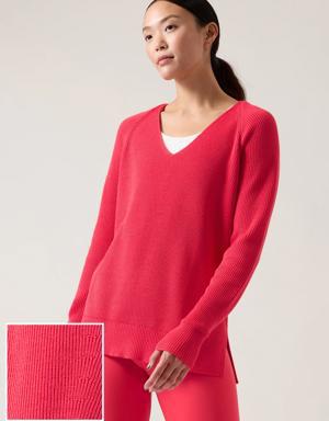 Hanover Refined V&#45Neck Sweater pink