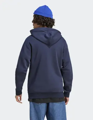 Adidas Felpa con cappuccio Essentials Fleece 3-Stripes Full-Zip. 3 Adidas Felpa con cappuccio Essentials Fleece 3-Stripes Full-Zip. 3