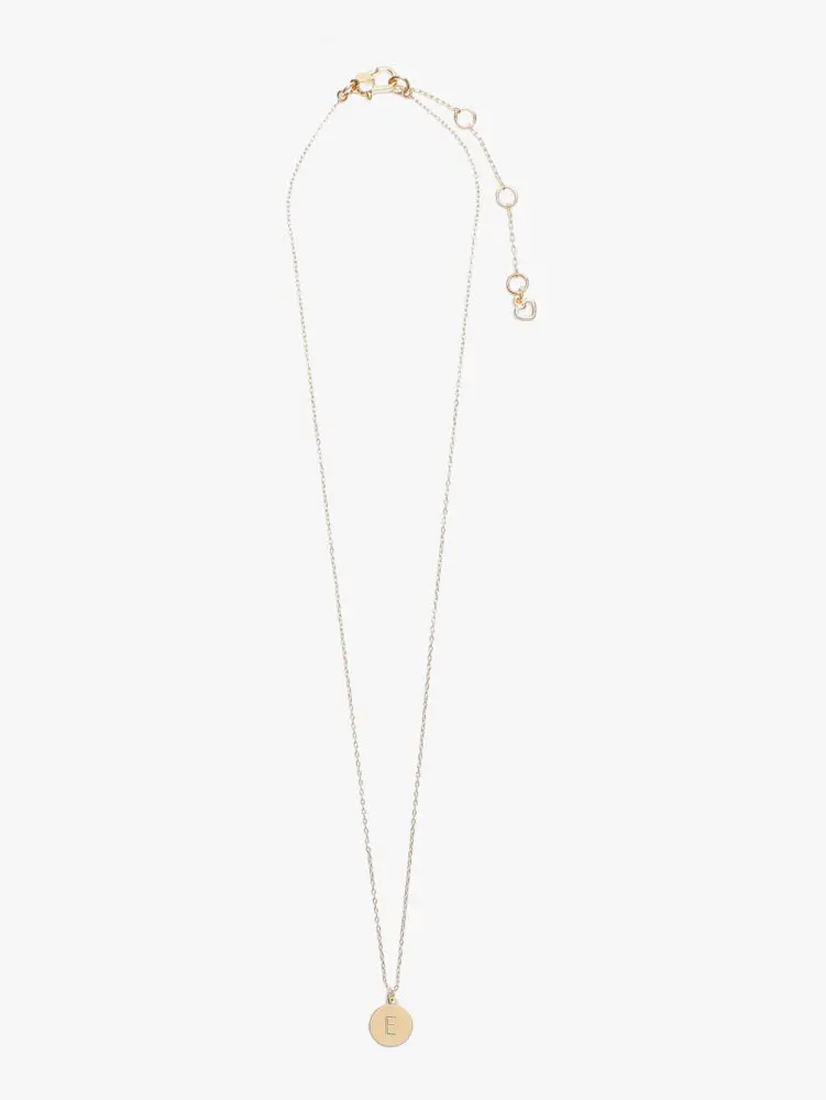 Kate Spade E Mini Pendant. 3