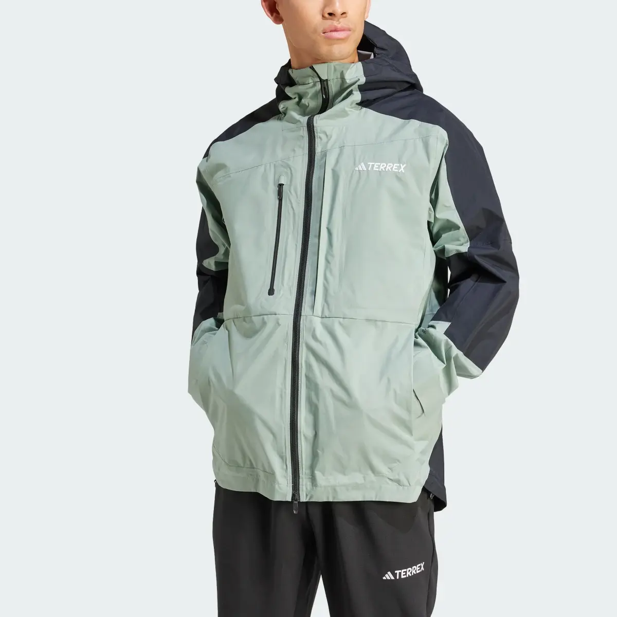 Adidas Terrex Xploric RAIN.RDY Hiking Jacket. 1