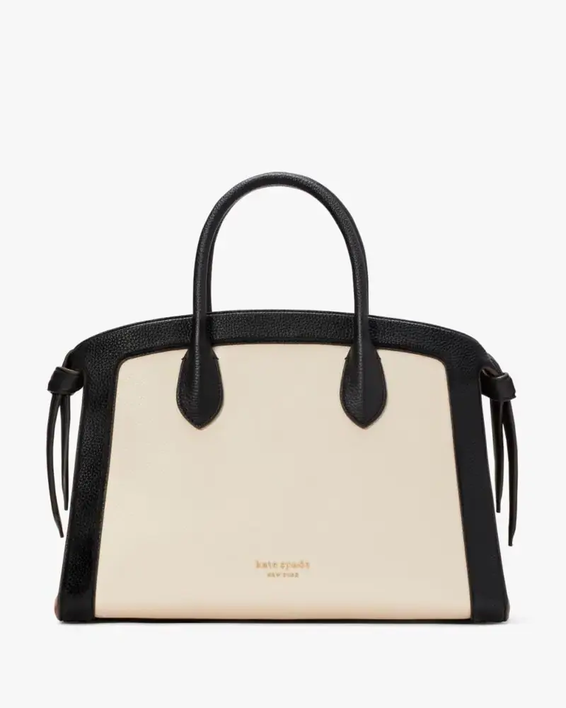 Kate Spade Knott Colorblocked Large Zip-top Satchel. 1