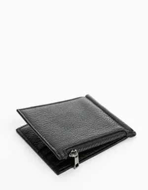 Anti-contactless card holder wallet