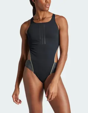 Extra-Long-Life 3-Stripes Swimsuit