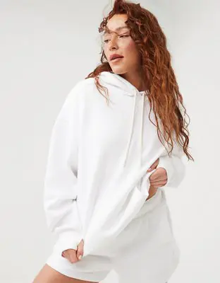 American Eagle By Aerie Cloud Fleece Hoodie. 1