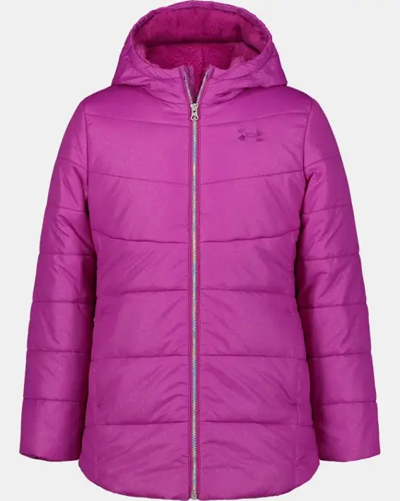 Under Armour Girls' UA Cori Puffer Jacket. 1