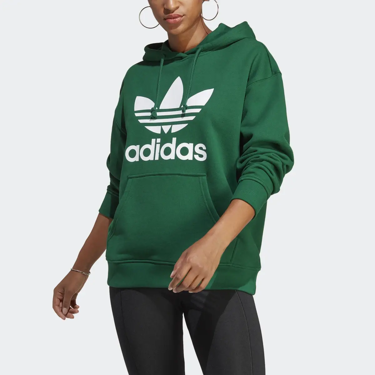 Adidas Sudadera con capucha Trefoil. 1