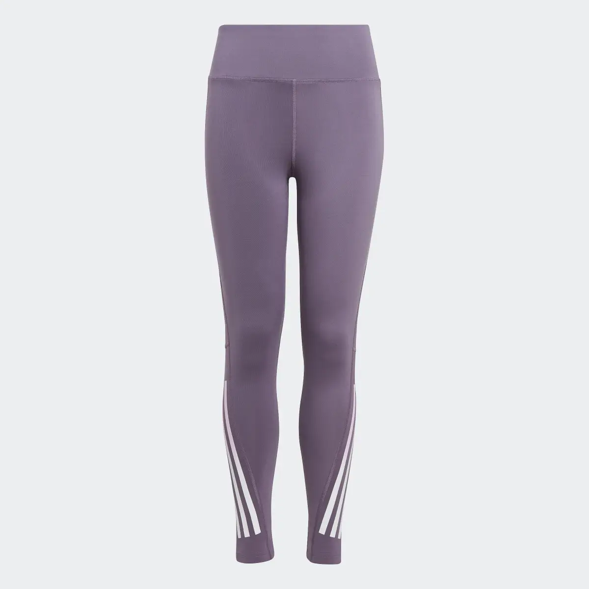 Adidas AEROREADY 3-Stripes High-Rise 7/8 Optime Pocket Leggings. 1