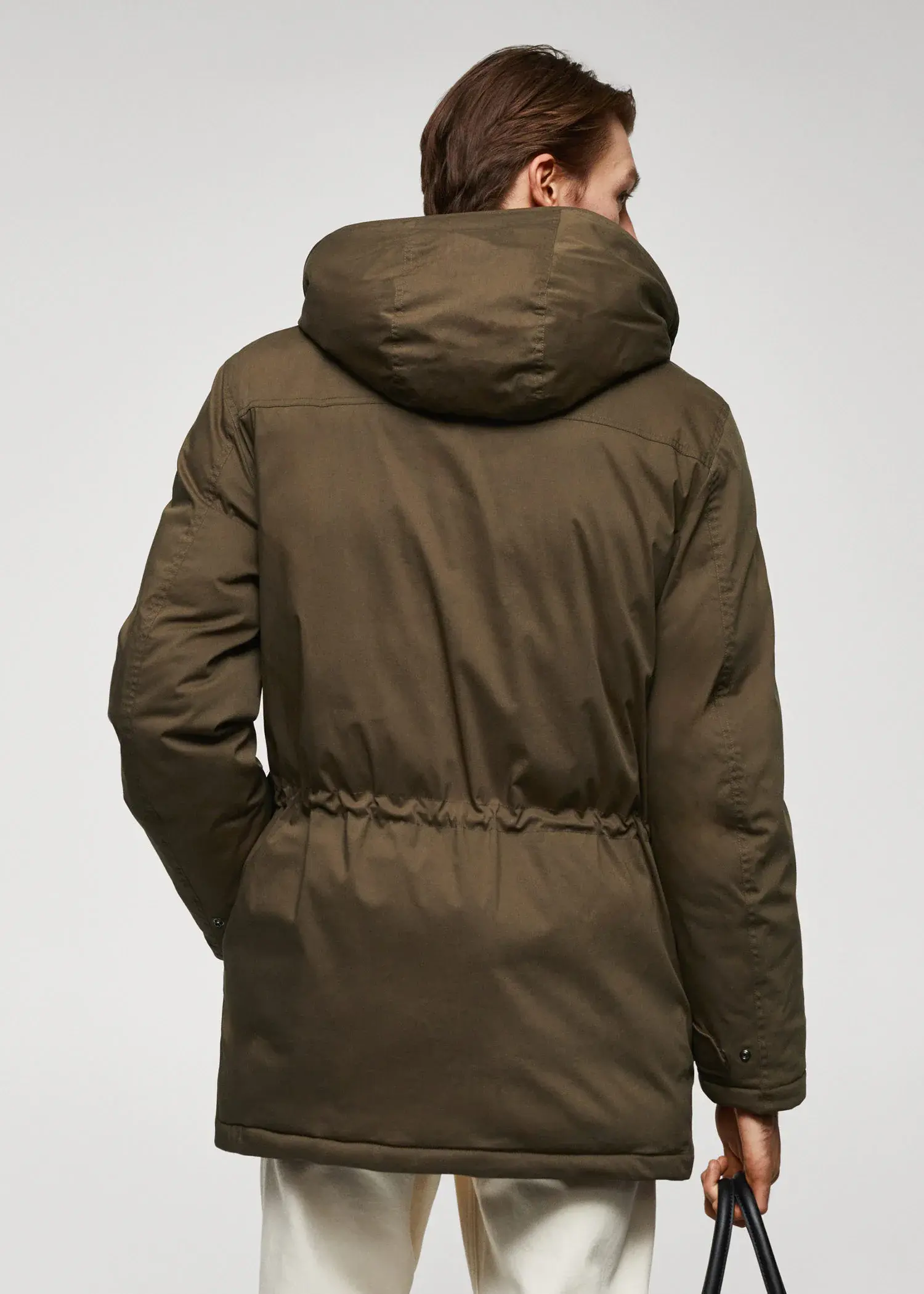 Mango Quilted parka with thermoregulating fabric. 3