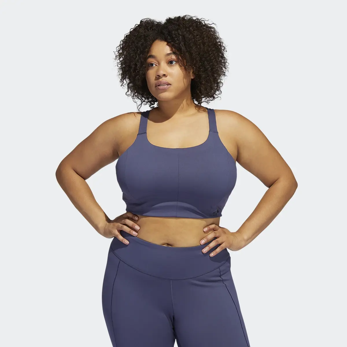 Adidas CoreFlow Medium-Support Bra (Plus Size). 2