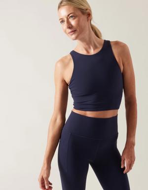 Athleta Conscious Crop Bra A&#45C blue