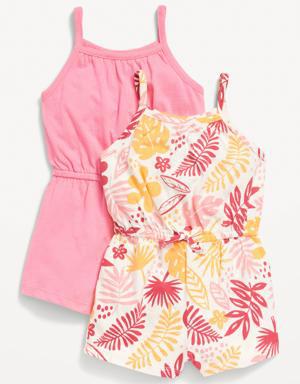 Old Navy 2-Pack Jersey-Knit Romper for Baby pink