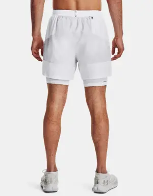 Men's UA Iso-Chill Up The Pace 2-in-1 Shorts