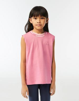 Kids' Cotton Jersey Sleeveless T-Shirt