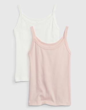 babyGap Organic Cotton Tank Top (2-Pack) pink