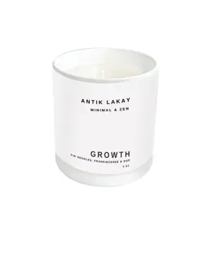 Growth Candle white