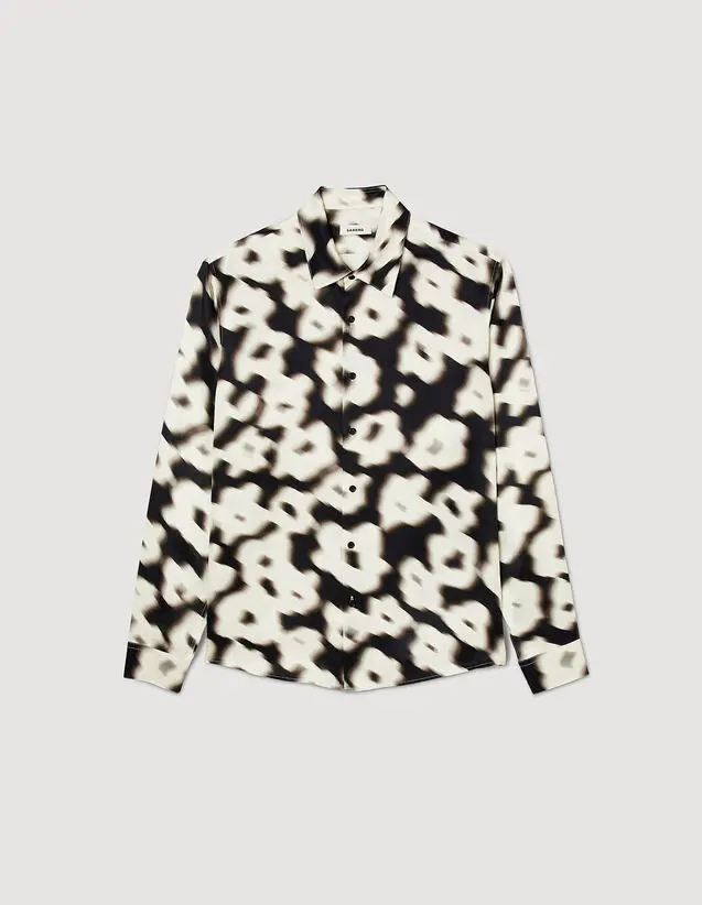 Sandro Floral print shirt. 2