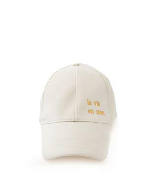 Bej Sloganlı Şapka