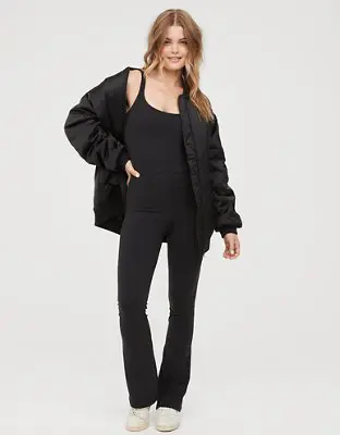 American Eagle By Aerie The Hugger Bootcut Jumpsuit. 1