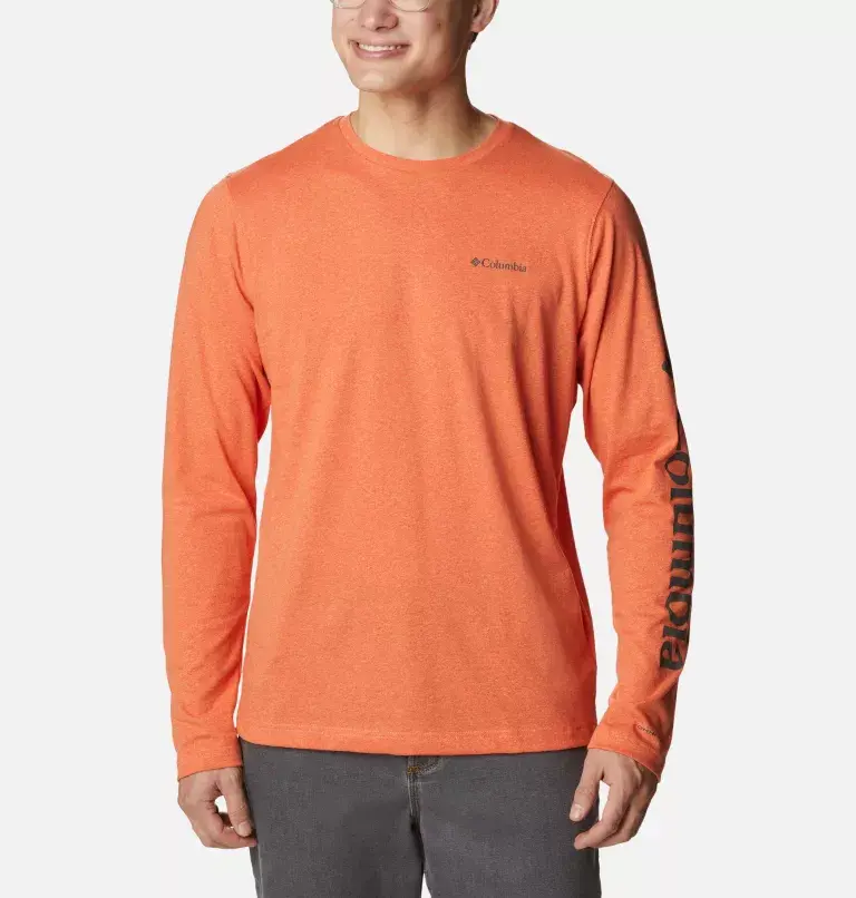Columbia Men's Thistletown Hills™ Long Sleeve Logo T-Shirt. 1