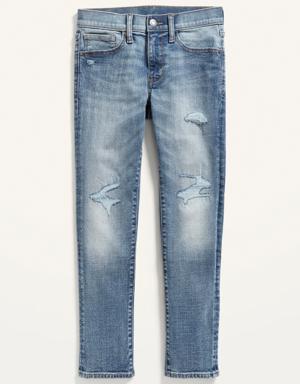 Slim 360° Stretch Ripped Jeans for Boys blue