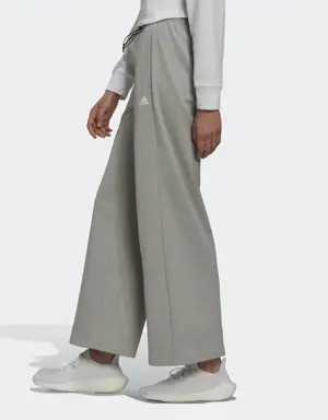 AEROREADY Wide-Leg High-Rise Pants