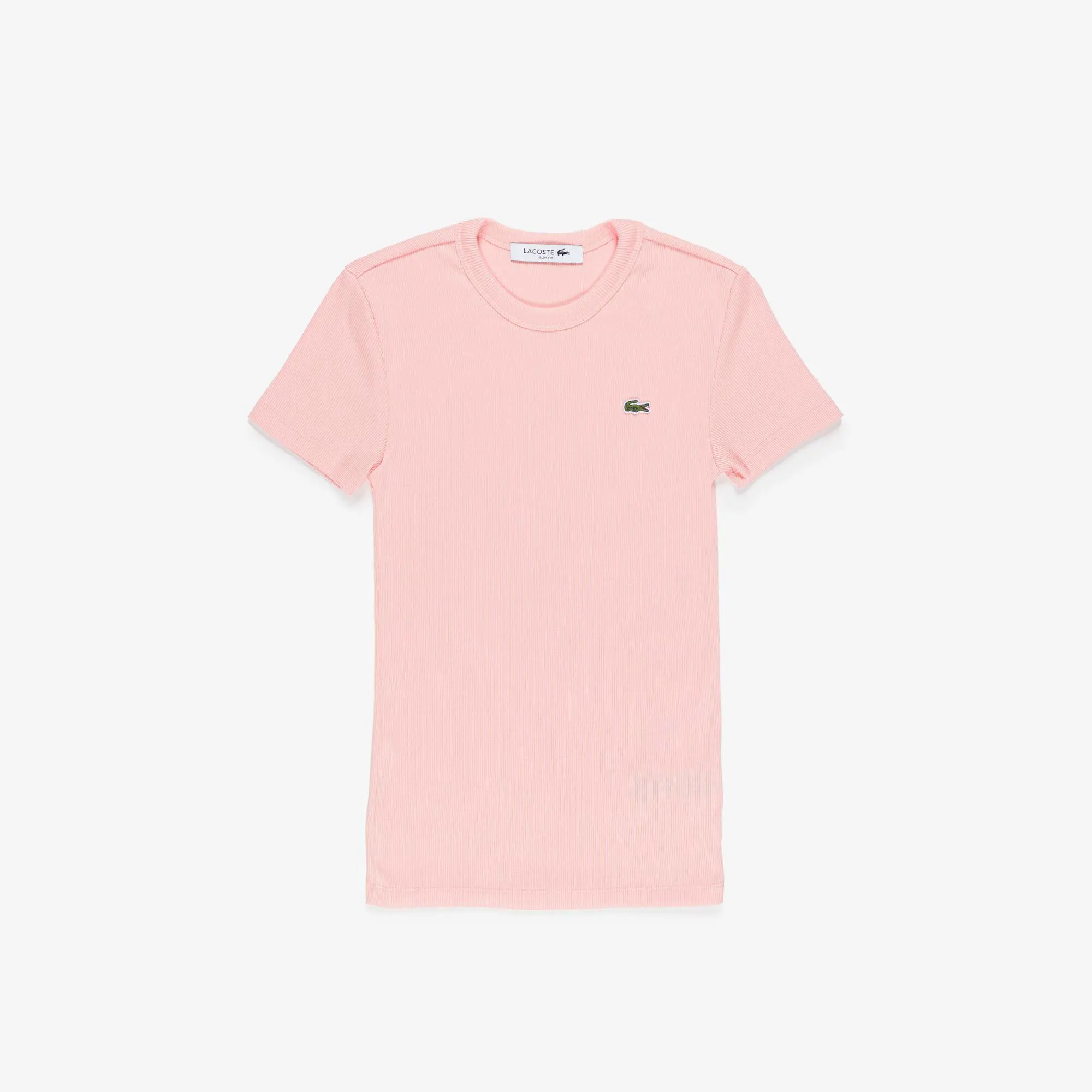 Lacoste Women’s Slim Fit Organic Cotton T-shirt. 1