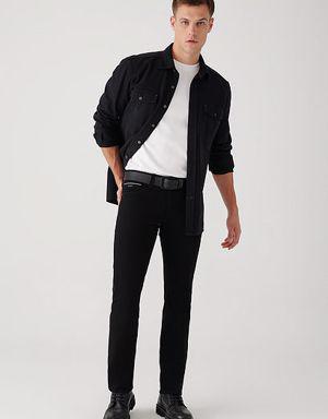 Hunter Mavi Black Vintage Siyah Jean Pantolon