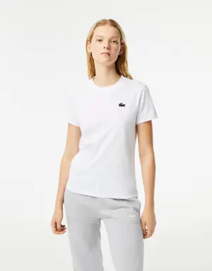 Women's Lacoste SPORT Organic Cotton Jersey T-Shirt