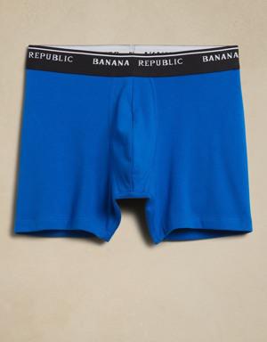 Stretch SUPIMA® Boxer Brief blue