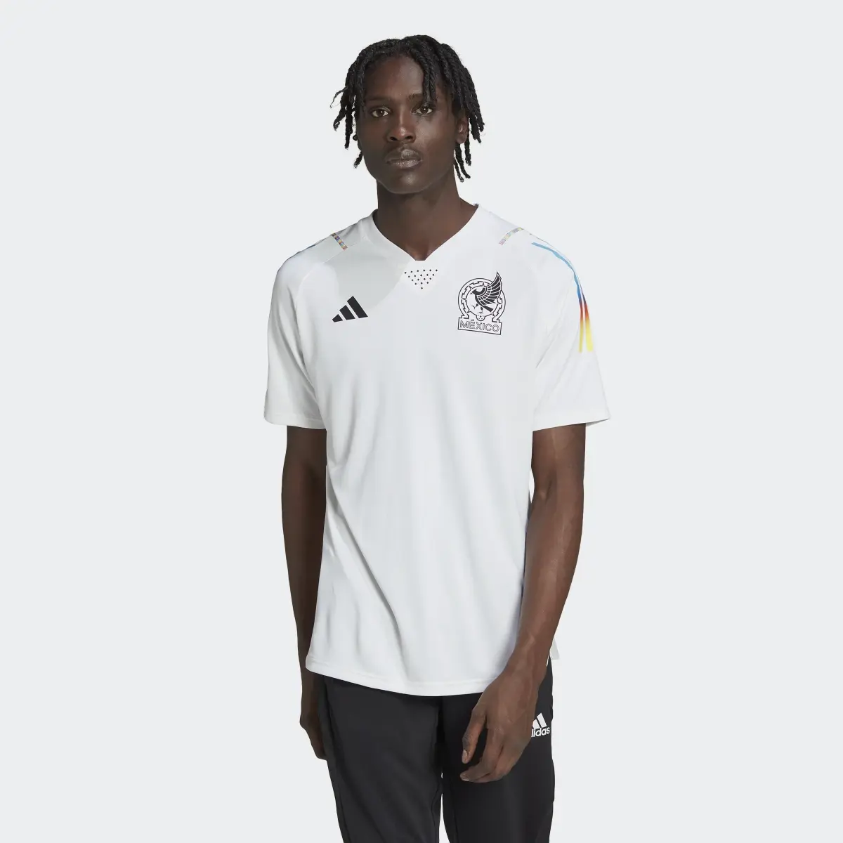 Adidas Mexico Tiro 23 Game Day Pre-Match Jersey. 2