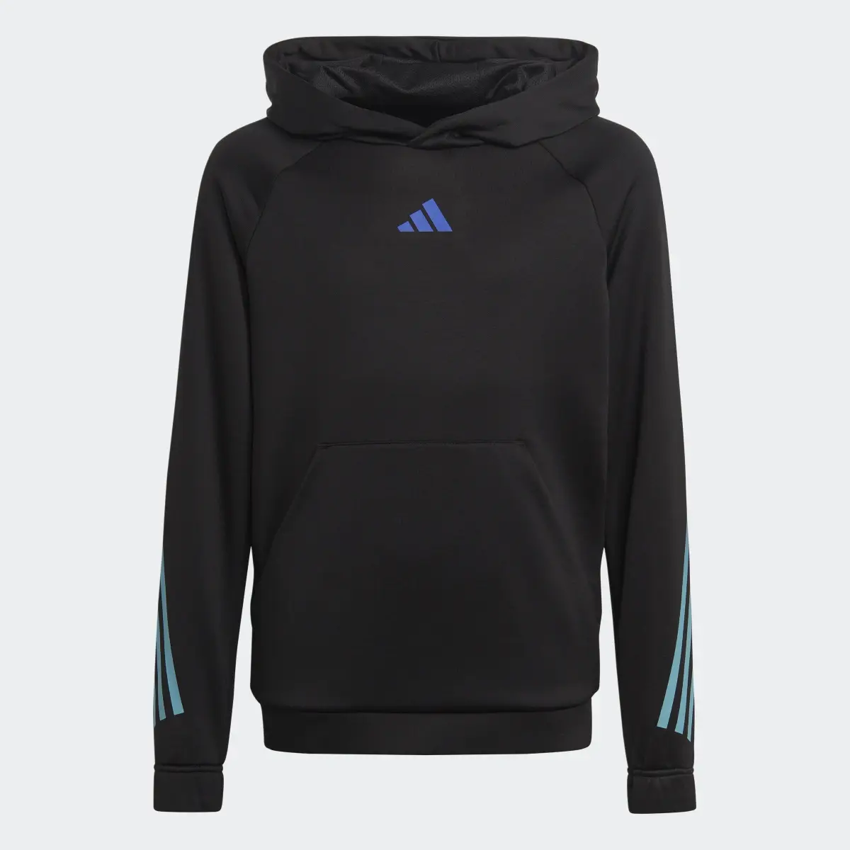 Adidas Sudadera con capucha Train Icons AEROREADY 3 bandas. 3